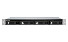 (NEW VENDOR) QNAP TR-004U 4-Bay Direct Attached Storage with Hardware RAID | 4 x 3.5" / 2.5" SATA 3G | 1U Rackmount