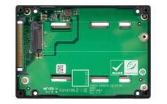 (NEW VENDOR) QNAP QDA-UMP4 U.2 PCIe NVMe Gen4 x4 to Single M.2 2280 PCIe NVMe Gen4 x4 Adapter