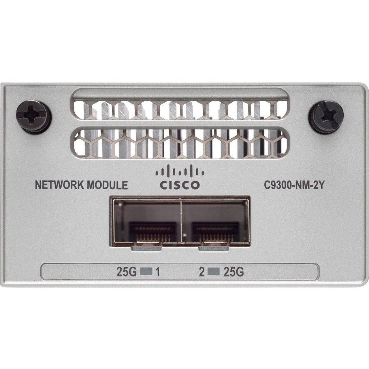 (NEW VENDOR) CISCO C9300-NM-2Y Catalyst 9300 Series 2x 25GB SFP28 Switch Module - C2 Computer