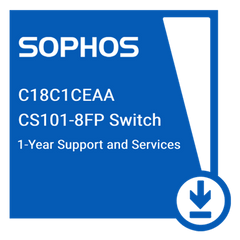 (NEW VENDOR) SOPHOS C18C1CEAA Switch Support and Services for CS101-8FP - 12 MOS - C2 Computer