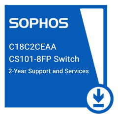 (NEW VENDOR) SOPHOS C18C2CEAA Switch Support and Services for CS101-8FP - 24 MOS - C2 Computer