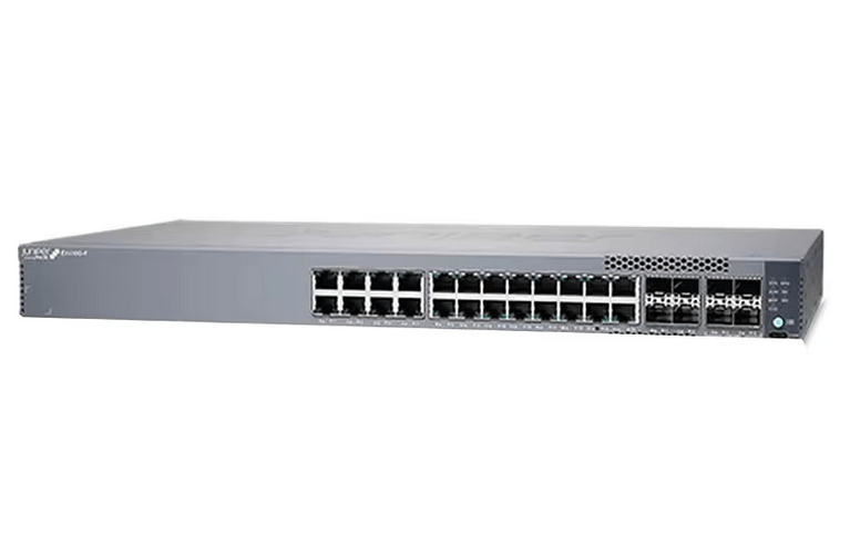 (USED) JUNIPER Networks EX Series EX4100-F-24P Switch 24 Ports Managed Rack Mountable - C2 Computer