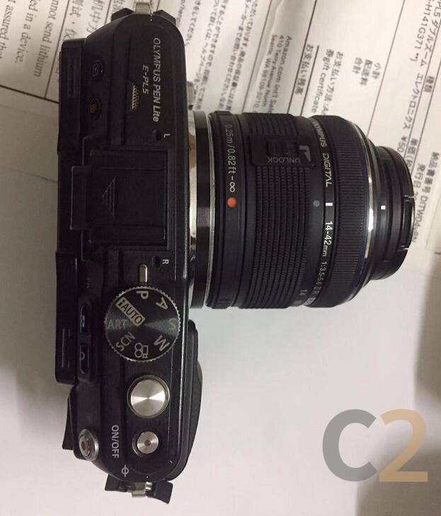 (二手)奧林巴斯/OLYMPUS E-PL5 連 （14-42mm） 無反相機 觸摸屏 可換鏡頭 旅行 Camera 95% NEW（黑/白） - C2 Computer