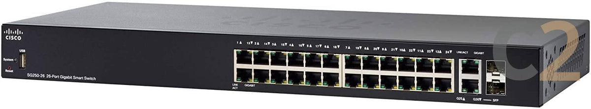 (行貨) CISCO SG250-26-K9-UK 全新交換機 100% NEW - C2 Computer