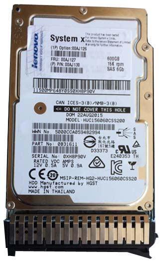 (NEW PARALLEL) IBM 00NA631 600GB 15000RPM SAS 6GBPS 2.5INCH G3 HOT SWOP HARD DRIVE WITH TRAY. CALL. - C2 Computer