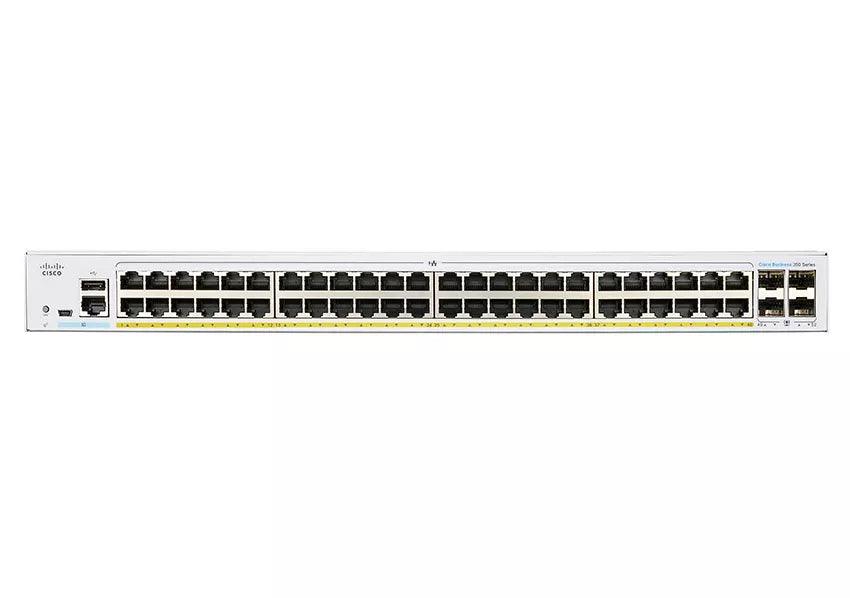 (NEW VENDOR) CISCO CBS350-48P-4G-UK CBS350 Managed 48-port GE, PoE, 4x1G SFP - C2 Computer