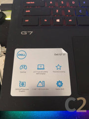 (USED) DELL G7 7700 i7-10750H 4G 128-SSD NA RTX 2060 6GB 17.3inch 1920x1080 Gaming Laptop 95% - C2 Computer