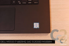 (特價一台)(USED) DELL Precision 5510 i7-6820HQ 16G 512G-SSD M1000M 2G 15.6inch 4K Mobile Workstation 移動工作站 95% NEW - C2 Computer