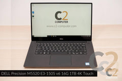 (USED) DELL Precision 5520 i7-6820HQ 8G NA 500G M1200M 4G 15.6inch 4K Touch Screen Mobile Workstation 移動工作站 95% NEW - C2 Computer