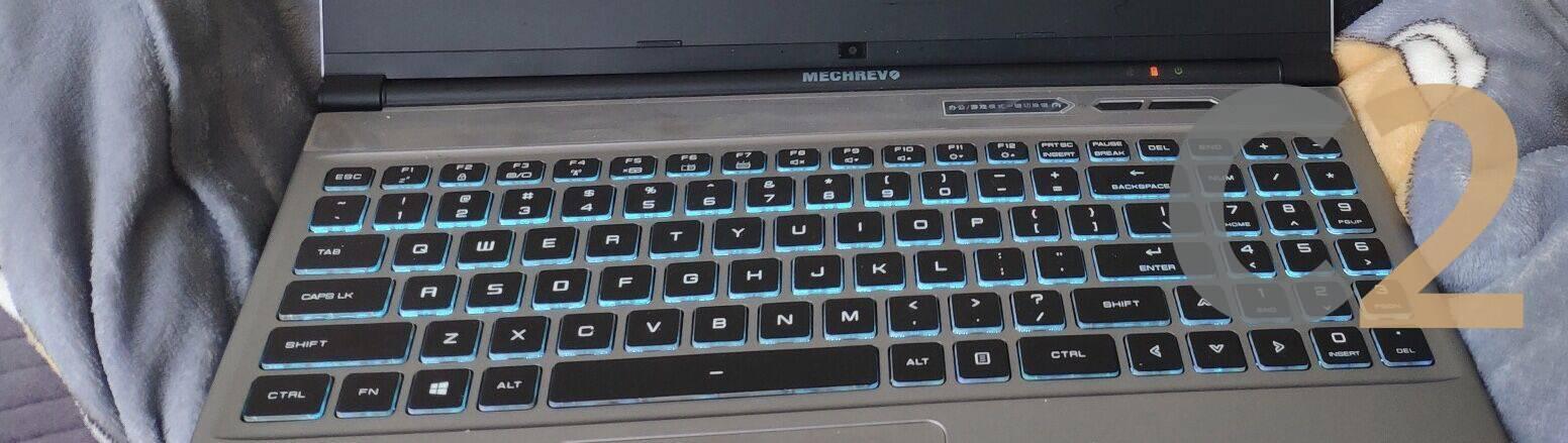 (USED) MECHREVO Z2 AIR I7-9750H 4G 128G-SSD NA GTX 1650 4G 15.5inch 1920x1080 Gaming Laptop 95% - C2 Computer